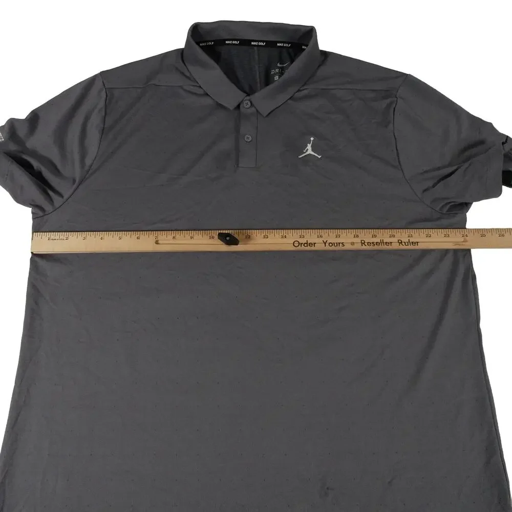 Air Jordan Jumpman Derek Jeter Invitational Performance Golf Polo Men's XL NWT